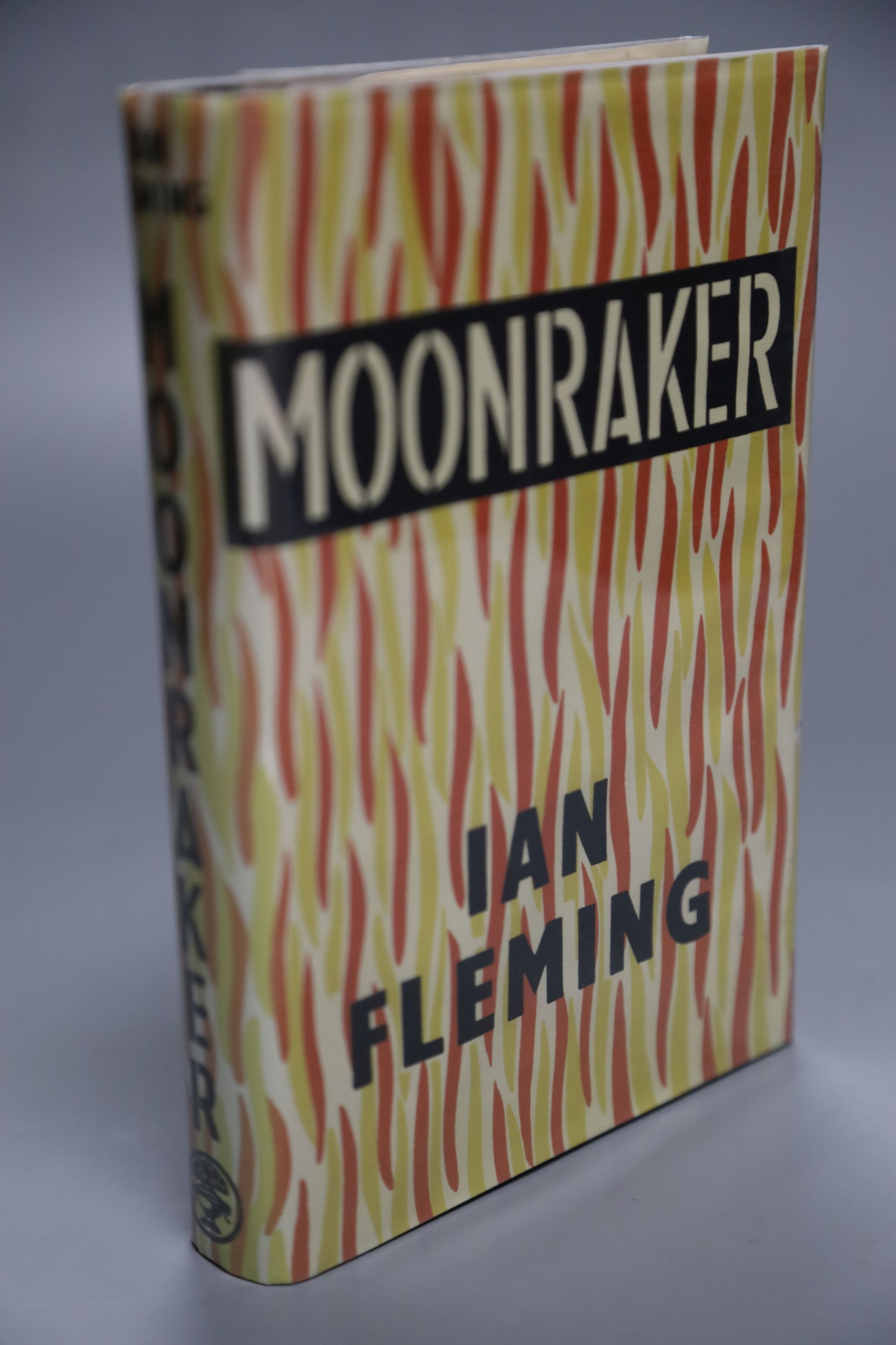 Fleming, Ian - Moonraker, 1st edition (1st impression state B), d/wrapper (repro.), 1955